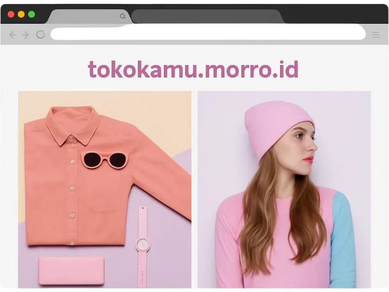 Morro branded storefront on mobile — product page with checkout button